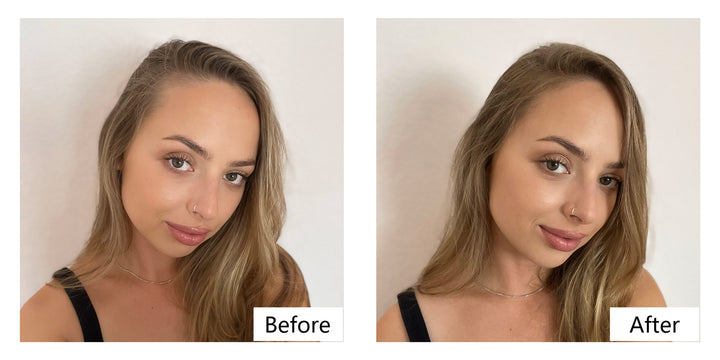 Lemooree Applicatore per fibre capillari + fibre per la costruzione dei capelli 28 grammi, set pompa applicatore spray
